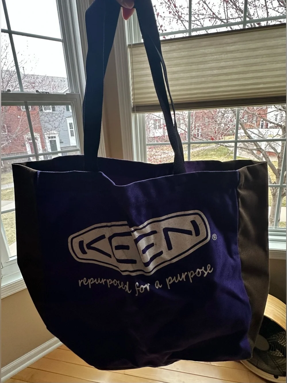 KEEN “repurposed for a purpose” utility tote bag • unisex • durable